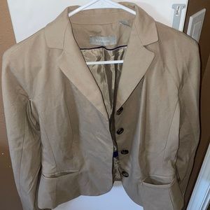 Liz Clairborne Khaki blazer
